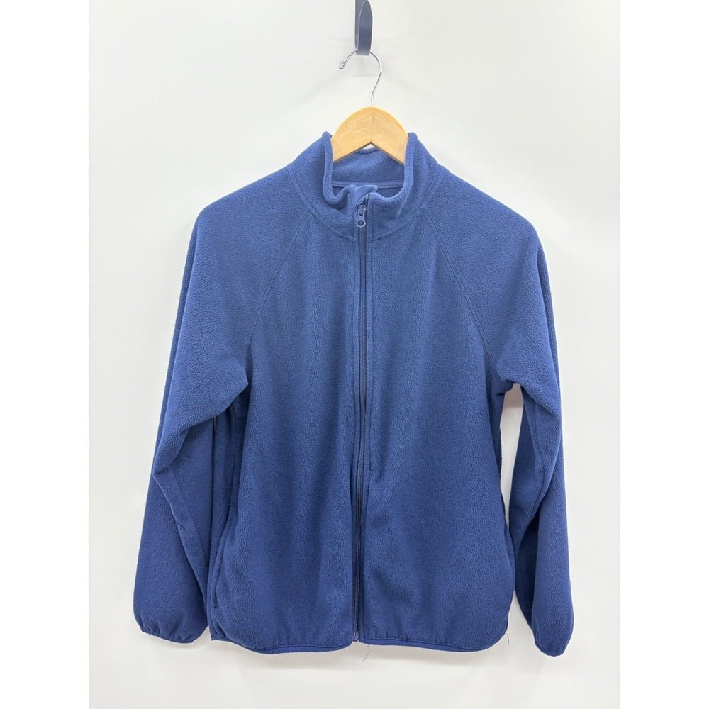 Wonder Nation Youth Boys Size XL 14-16 Full Zipper Fleece Jacket in Dark Blue